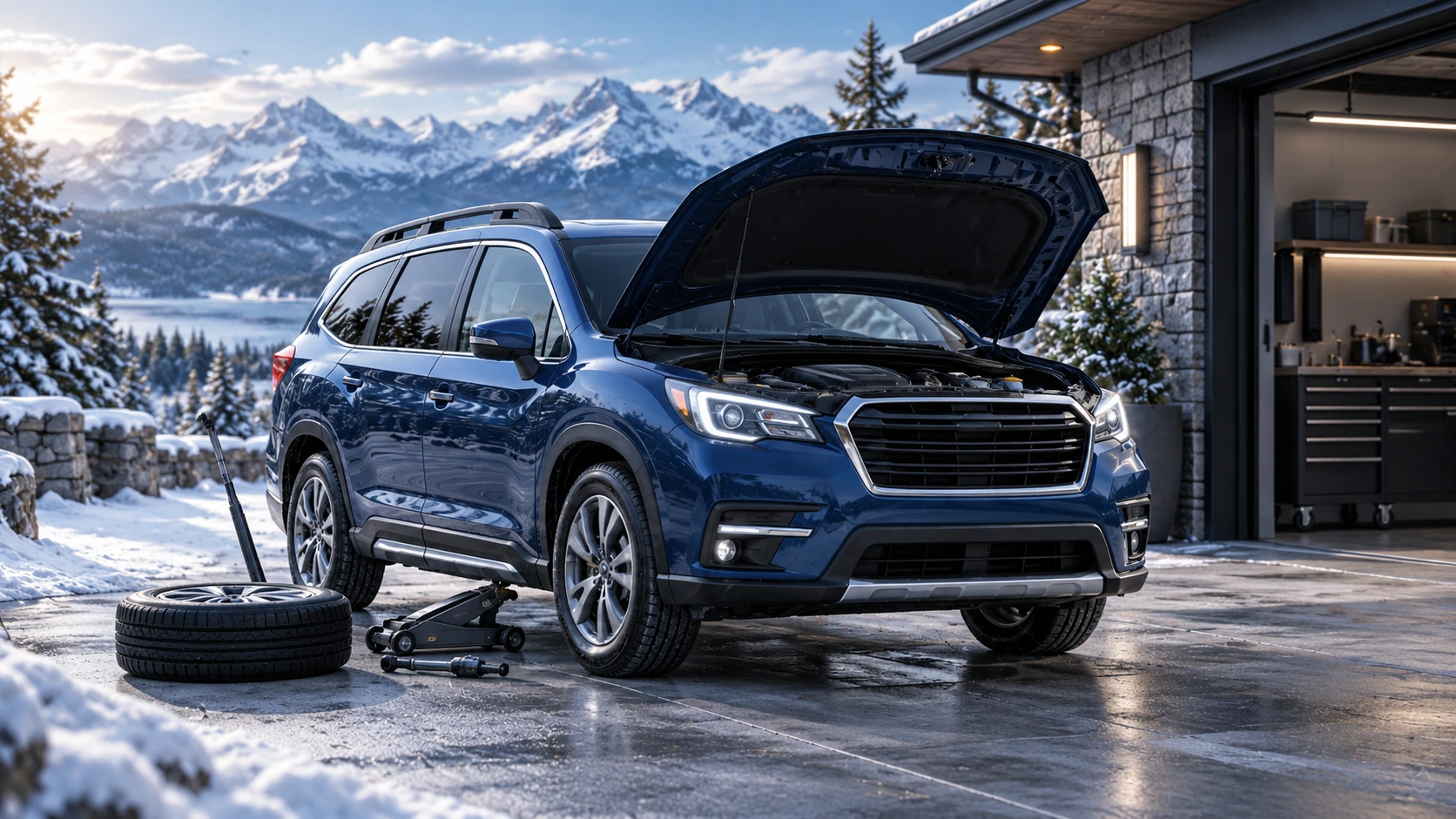 Subaru Ascent maintenance and roadside service