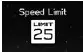 Subaru Ascent current road speed limit indicator