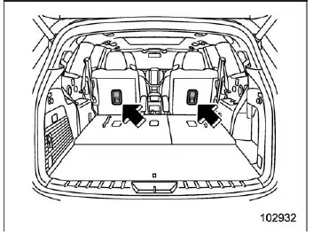 Subaru Ascent second row captain seat tether anchor location