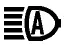 Subaru Ascent high beam assist indicator light icon