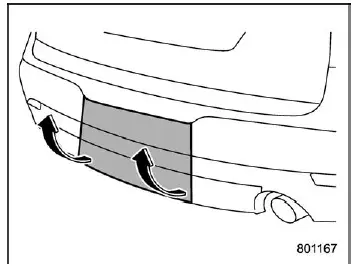 Subaru Ascent trailer hitch cover clip removal from underside